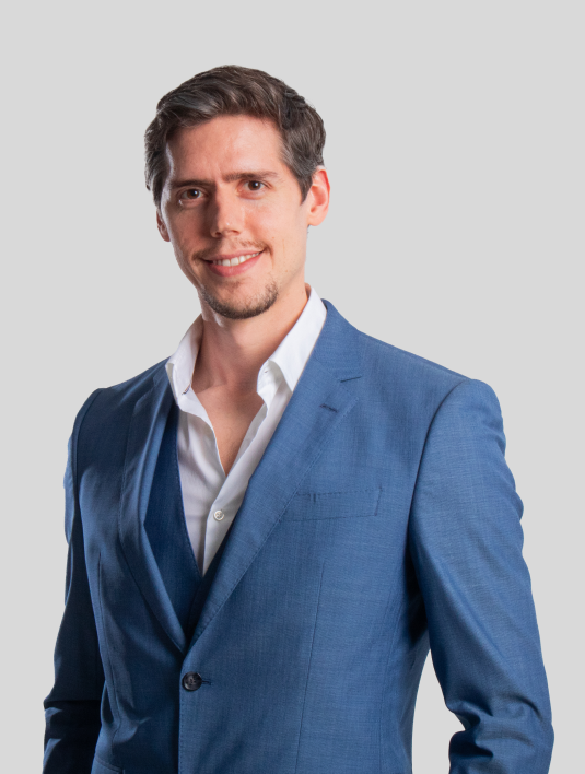 Retrato de Lucas Jooris, corredor inmobiliario de Belga Inmobiliaria